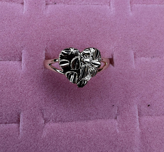 HEART NUGGET RING 💦✨